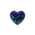 Bijuterii insignă inimă din rășină epoxidică transparentă, broșă cu ac de siguranță, inimă cadou, inima albastră, albastru regal, albastru egee, albastru turcoaz, albastru grecesc, reflexii xolorate, reflexii strălucitoare